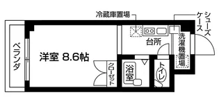 ハイム下北沢【1階】の間取り