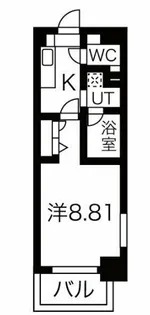 シテイライフ泉【5階】の間取り