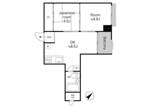 豊栄新都心マンション【2階】の間取り