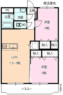 Sun Cattleya K【3階】の間取り