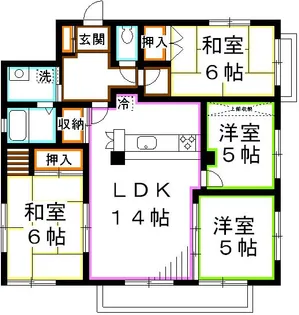 井の頭アルカディア【2階】の間取り