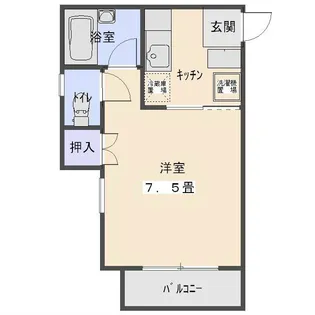 iJハウス観音【2階】の間取り