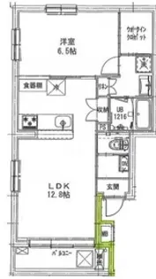 エフ・パークレジデンス横浜反町3247【5階】の間取り