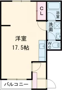 ラ・フォンテーヌ【2階】の間取り
