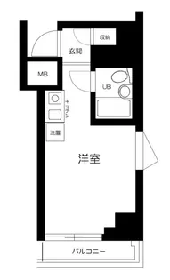 グレイス蒲田【5階】の間取り