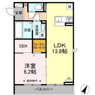 プレミアコートII【3階】の間取り