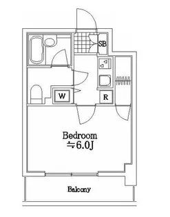 パレステュディオ東京八重洲通り【3階】の間取り