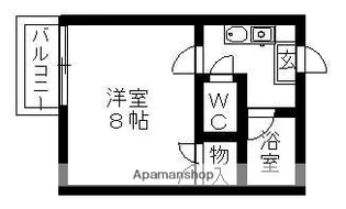 サントノーレ 西原【3階】の間取り