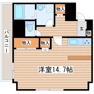 フォンテーヌ守口【3階】の間取り