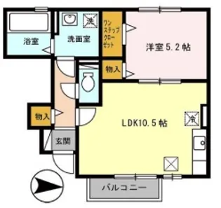 シャルマンカルチェ【1階】の間取り