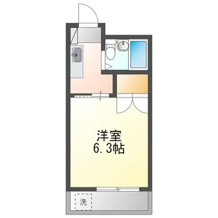 サンライズ7【3階】の間取り