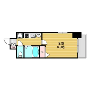 エステムコート新大阪7ステーションプレミアム【8階】の間取り