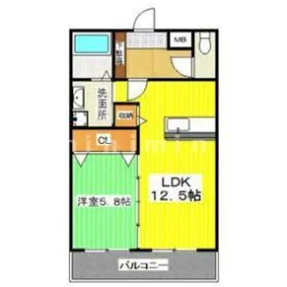 ソリテール麻生田【4階】の間取り