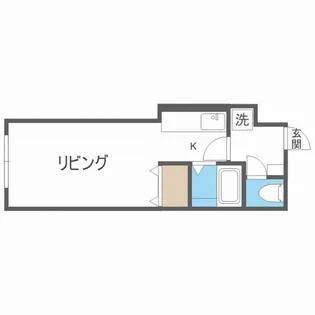 ノースコート18【1階】の間取り