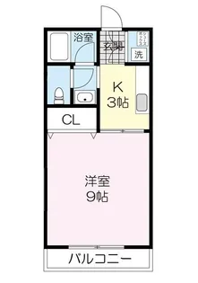 カーサ ミア【2階】の間取り