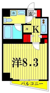 SYNEX KAMEIDO【2階】の間取り