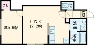 フランシール【2階】の間取り