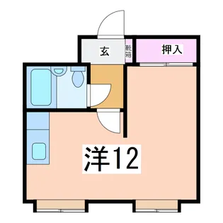 コーポ村山【3階】の間取り