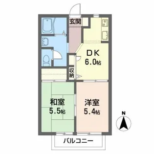 シェーマHONDA【2階】の間取り