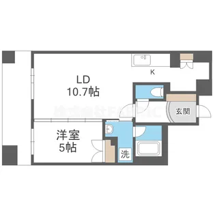 プライムアーバン堺筋本町【11階】の間取り