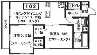 仮)へーベルメゾン宮前2丁目【1階】の間取り