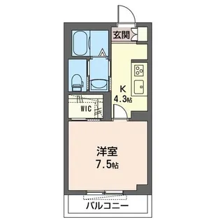 プルミエールHi【2階】の間取り