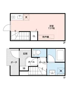 リンペラトリーチェ【1階】の間取り