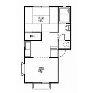 フローラルハイツ【2階】の間取り