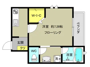 ブランイーグル【2階】の間取り