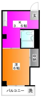 フェニックス1【3階】の間取り