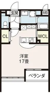 ポラリス島田【1階】の間取り