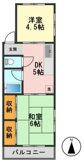 ハイムサトー【2階】の間取り