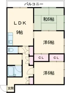 グリーンピア木風【4階】の間取り