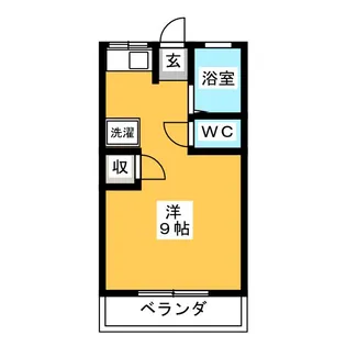 ライフ70 シャトレーヌC【2階】の間取り