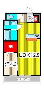 リブリ・もちの木【2階】の間取り