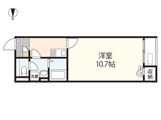 レオネクストstageV【2階】の間取り