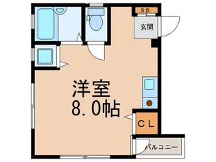 セパレ-トハイツ【1階】の間取り