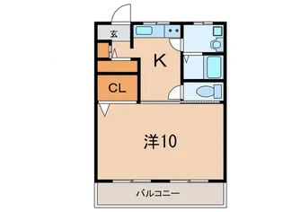 かぎ屋ビル【3階】の間取り