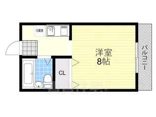 ハイムメルシ幸【2階】の間取り