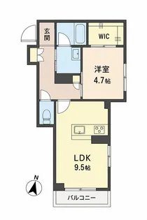EPIC【2階】の間取り