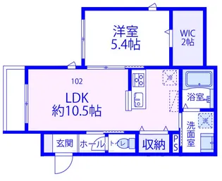 パストラーレ【1階】の間取り