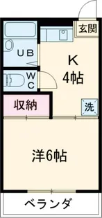サニータイム菊野台【1階】の間取り