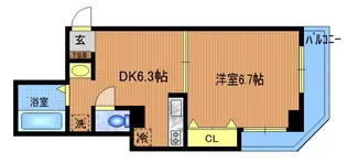 リーゾ・ヴィヴァーチェ【2階】の間取り