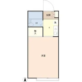 グランドゥール東浦和【2階】の間取り