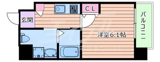 LiveCasa上新庄【5階】の間取り