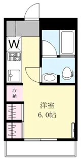グリーンテラス経堂【1階】の間取り