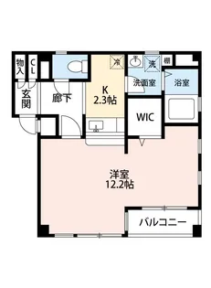 メルチェ・アモーレ【1階】の間取り