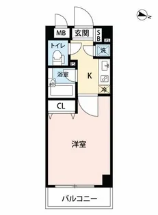 マイナビSTAY西新宿9【6階】の間取り