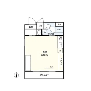 DECOLLO【3階】の間取り