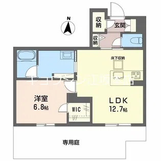 和の杜 江坂【1階】の間取り